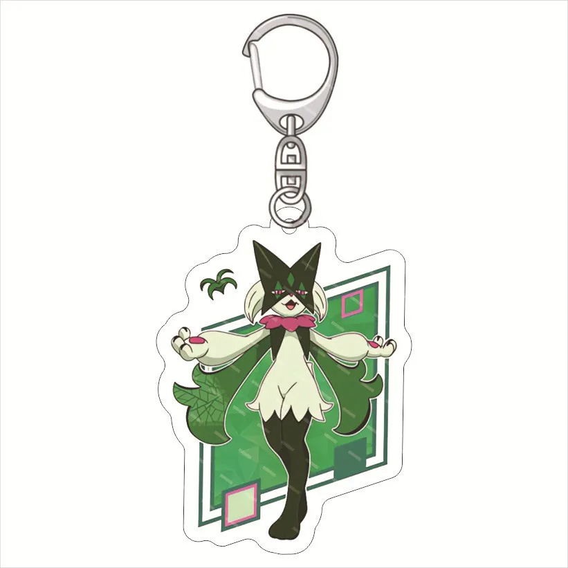 Pokémon Miraidon Koraidon Acrylic Fun Keychain Animation Related Products Cultural Creativity Bag Charms Souvenir Friends Gift view 5