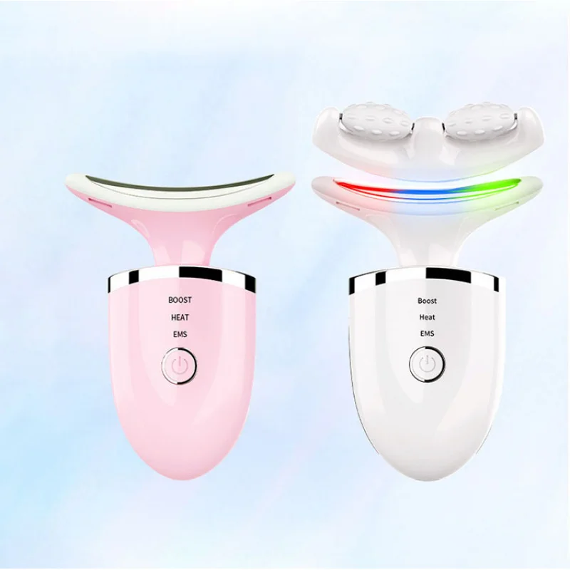 Portable Skin Tighten Massager Anti-aging LED for face and neck lifting Beauty Device