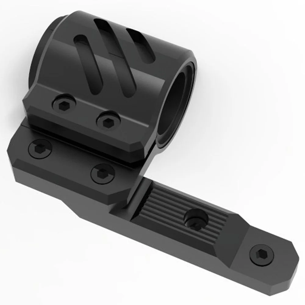 M-LOK Side Offset Flashlight Mount Tactical Light Adapter for Handguard Extended Bracket QG431S