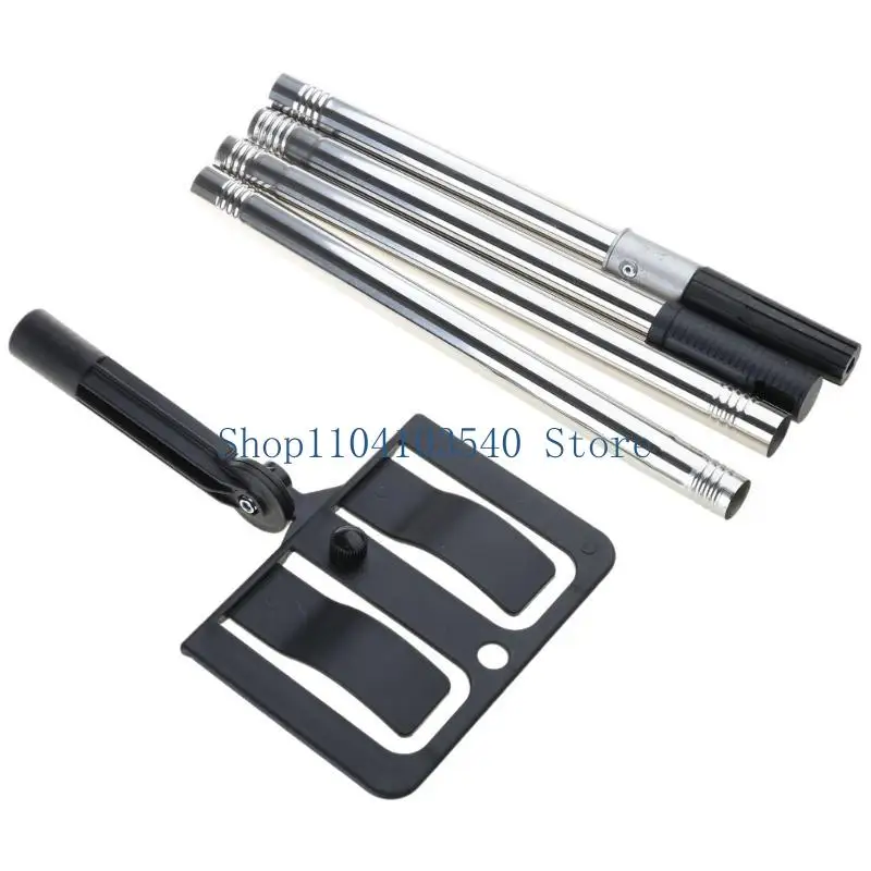 02DC Industrial Professional Paint Guard Clamps Shield Holder Support Rack With Adjustable Arm For Precise Work Home Projects
