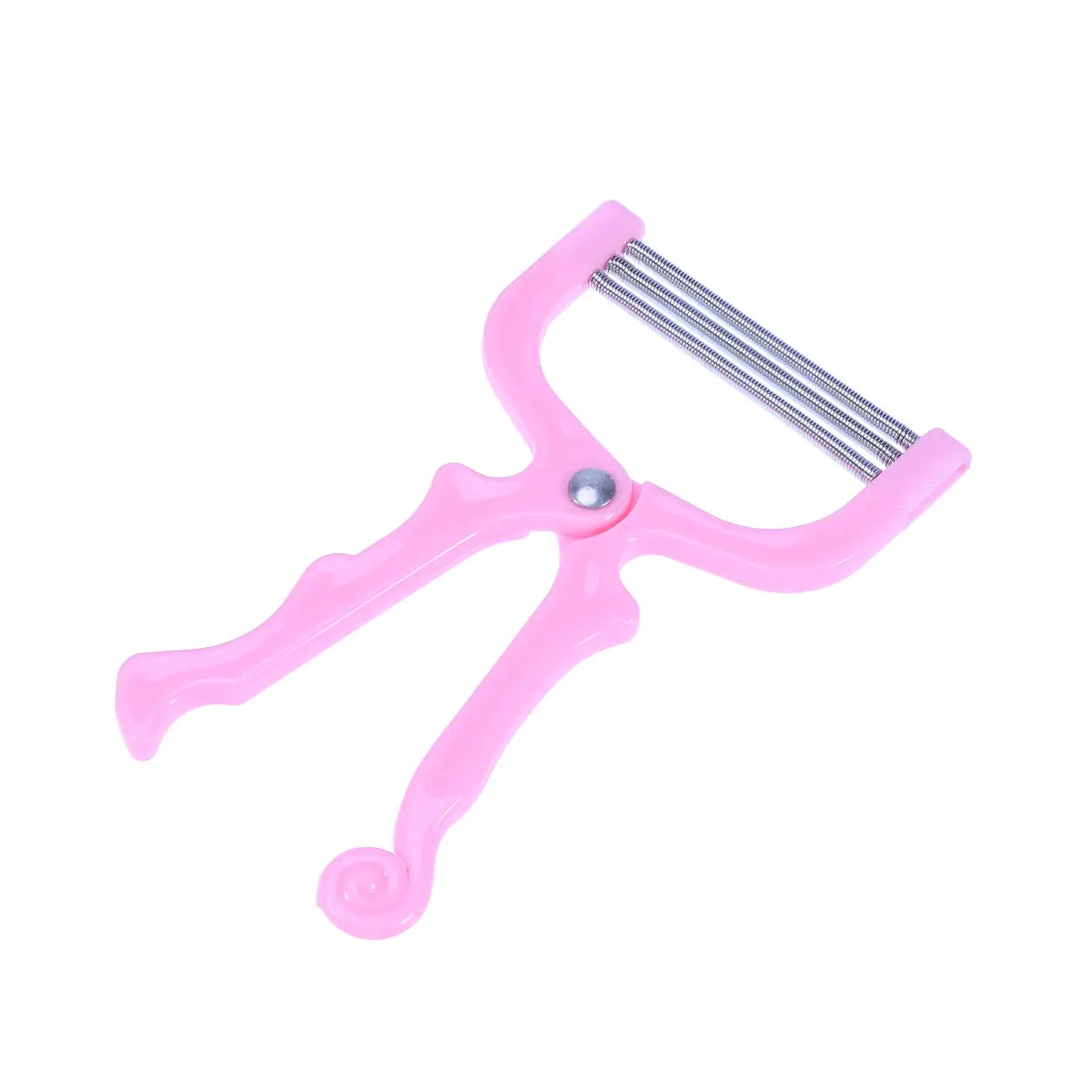 Stainless Steel Facial Hair Threader Manual Epilator Removes Hair from Root for Longer Skin Suitable Wet Dry Use
