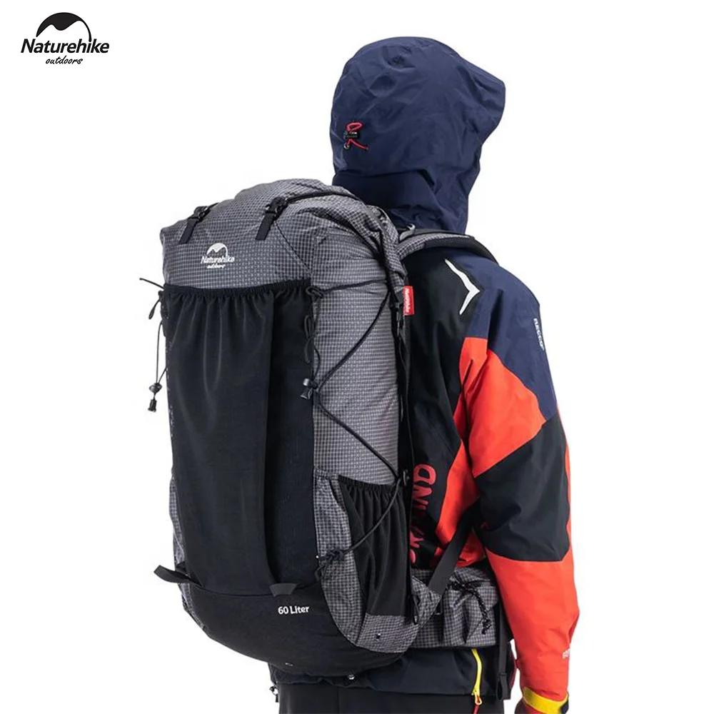 Naturehike outdoor camping climbing backpack bag 40L+5L rock series hiking mountain backpack