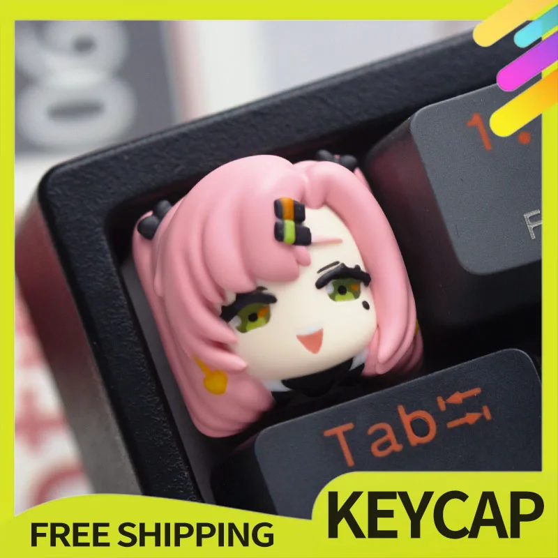 Ellen Joe Keycap Personality Resin Personalization Mechanical Keyboard Keycap Accessory Customized For Computer Gamer Gifts