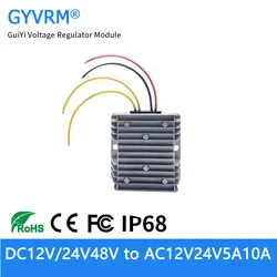 DC-AC Power Converter DC 12V24V48V to AC 24V Cloud Table Ball Machine Monitoring Transformer Module Power Converter
