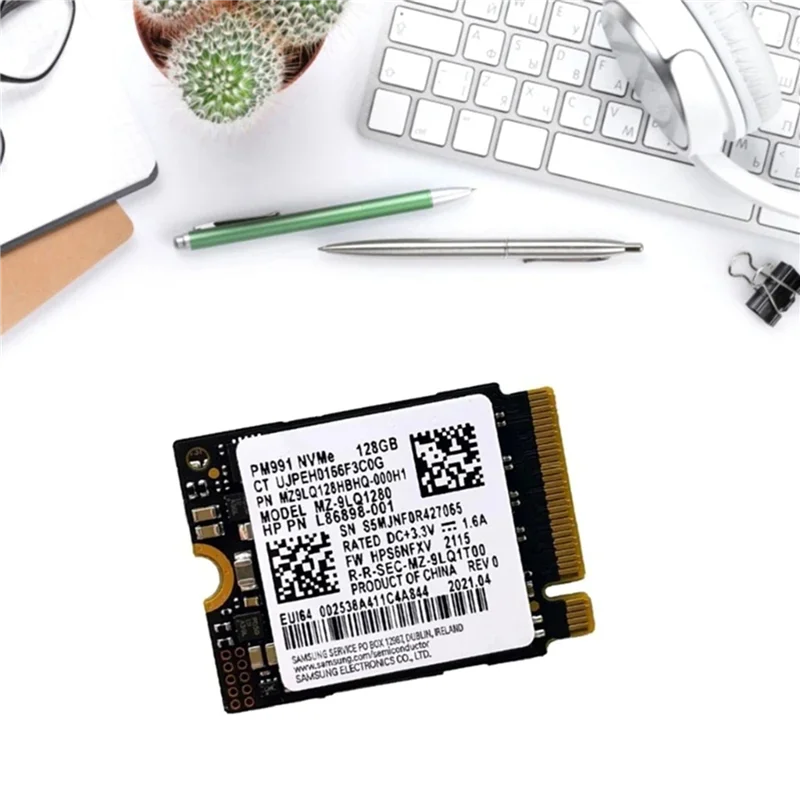 

ABT-2X PM991 128G 2230 PCIE3.0 NVME SSD High Speed Data Transfer For Laptop Tablets Storage Hard Disk Card