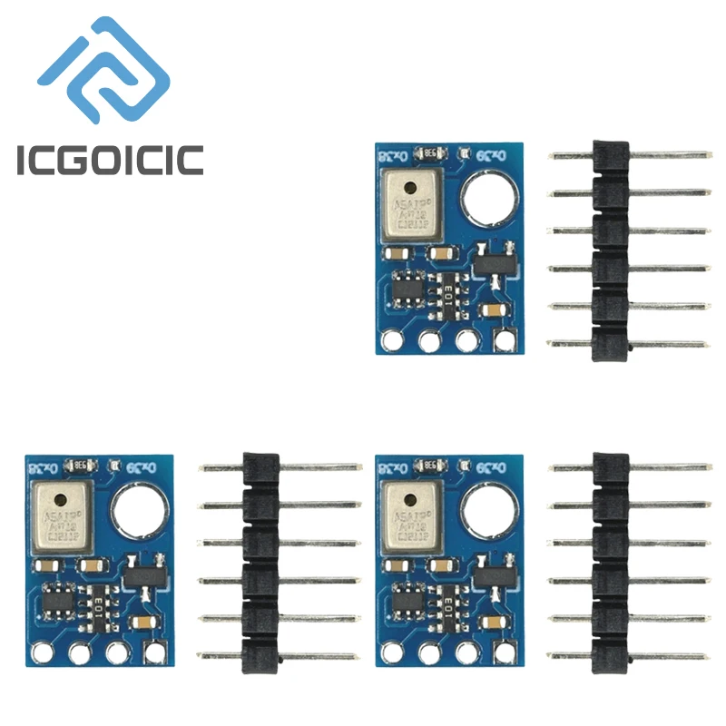 3pcs AHT10 Sensor High Precision Digital Temperature and Humidity Module I2C Replace DHT11 SHT20