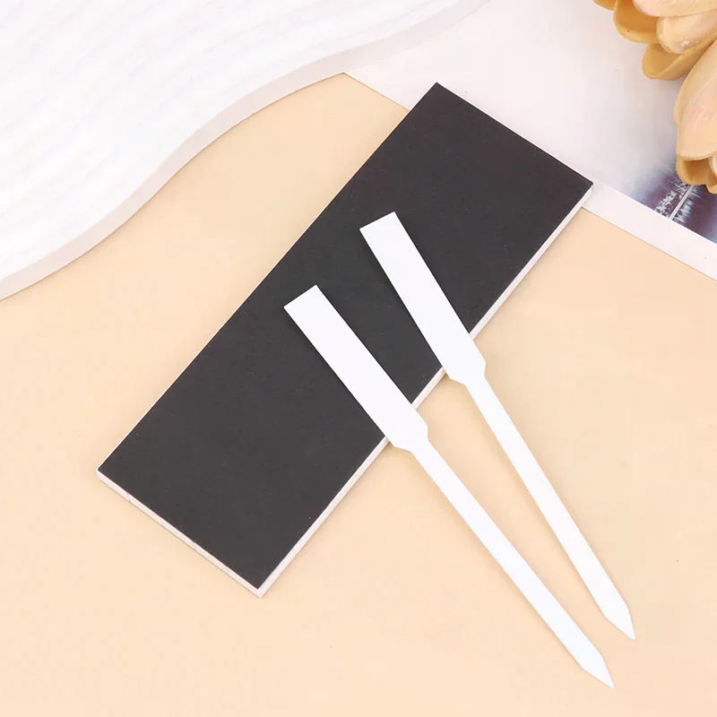 50Pcs Perfume Test Strips Perfume Blotter Strips Disposable White Perfume Test Paper Strips Multi-use For Essential Oils