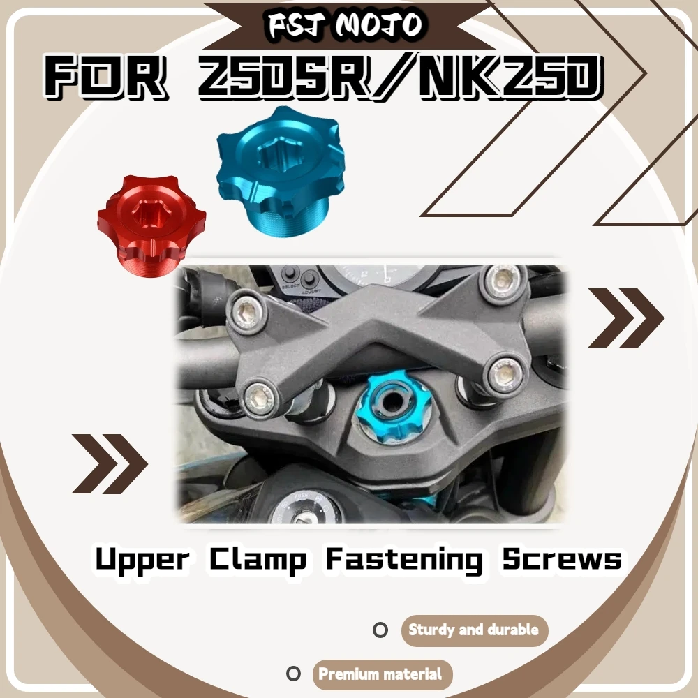 For 250SR NK250 Precise Thread Triple Clamp Fastener Perfect Fit Original Stock No Cutting Or Polishing Required Fittings