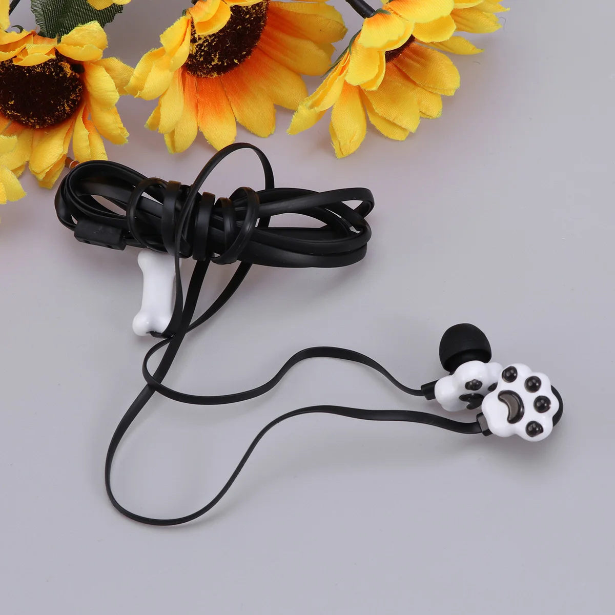 Cat Paw Earphones Cute Cartoon Headset For Kids Girls Children Birthday Gift Boxed 3.5Mm Jack Compatible Portable Audio Device