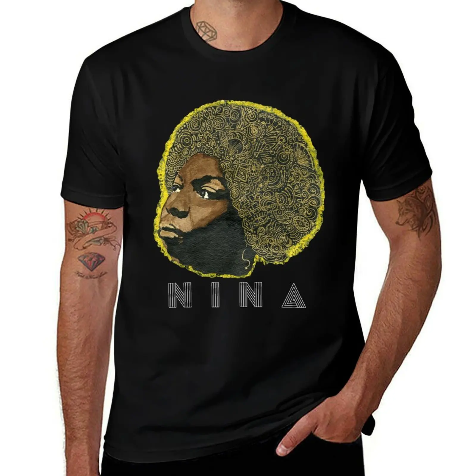 

Nina T-Shirt fashion shirts boys whites vintage clothes mens workout shirts