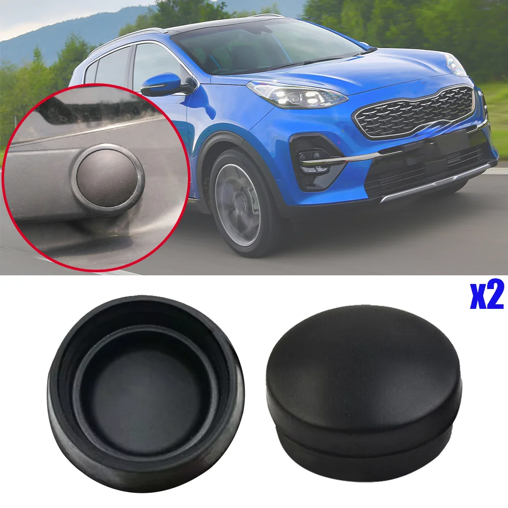 2x tapa de cubierta de tuerca de brazo de limpiaparabrisas delantero para Kia Cerato Carens Forte Mohave Optima Picanto Rio Sorento 983804 H050