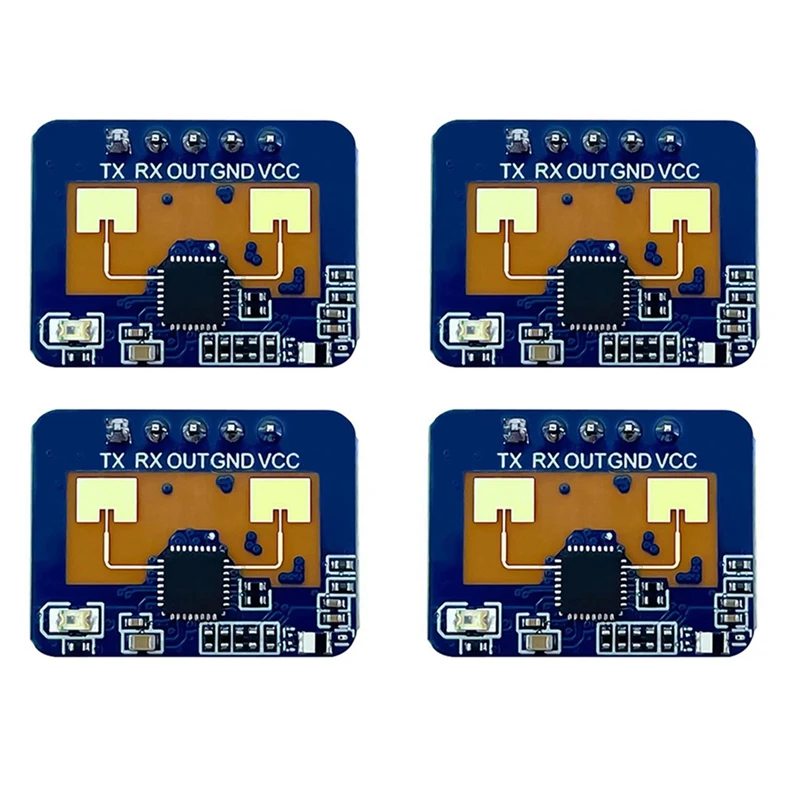 

FULL-4X 24G Mmwave LD2410C Радарный датчик присутствия человека Модуль обнаружения движения