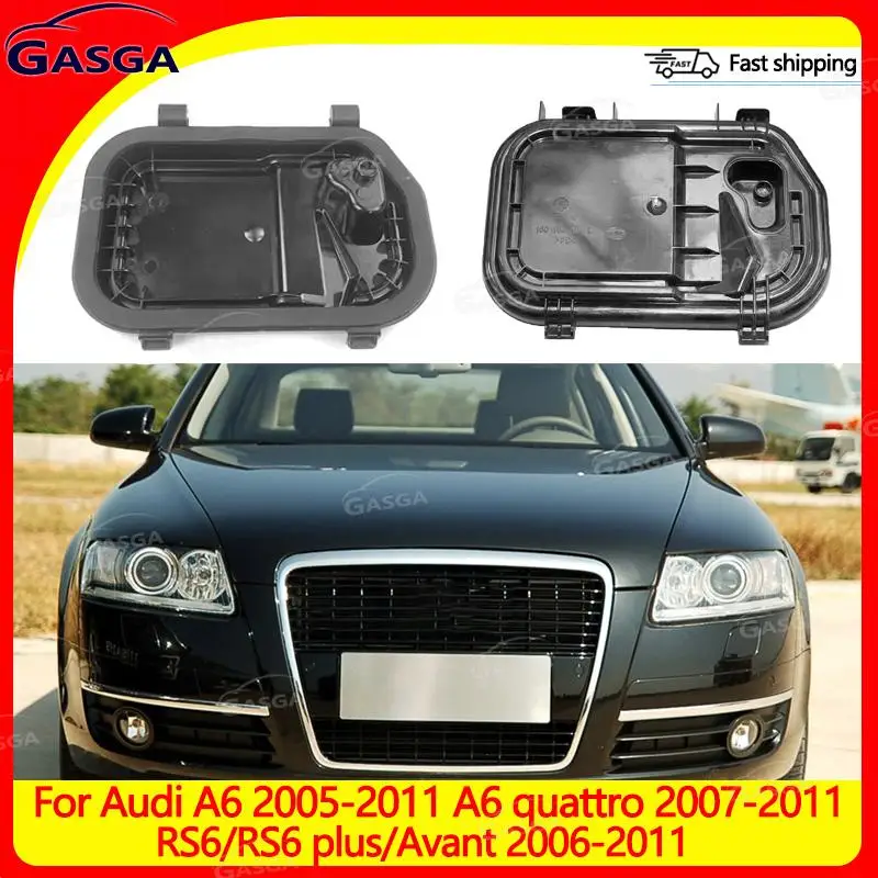 For Audi A6 2005-2011 A6 quattro 2007-2011 RS6/RS6 plus/Avant 2006-2011 4F0941159 Headlight Cover Protective Cap Left/Right
