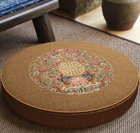 Tapete de Meditação com Núcleo - Floor Cushion Pouf avaliação e preço