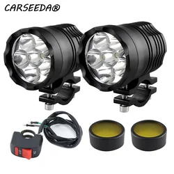 Motorcycle Headlamp For HONDA XL 600 650 700 1000 Spot Head Lamp 12V LED Fog Light Spotlights VARADERO LMF Transalp XRV750 V