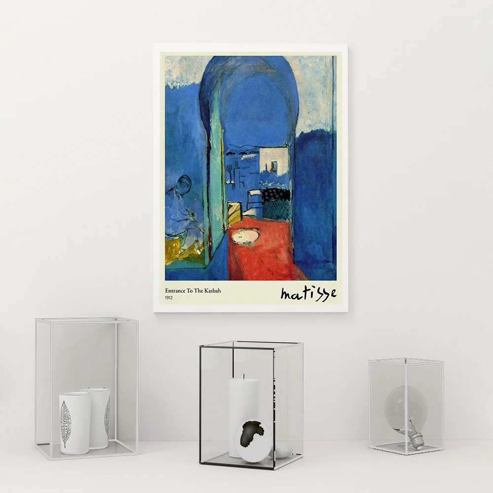 French Fauvism Painter Henri Matisse Works Poster Modern Abstract Prints Canvas Painting Wall Art Pictures Room Home Decoration