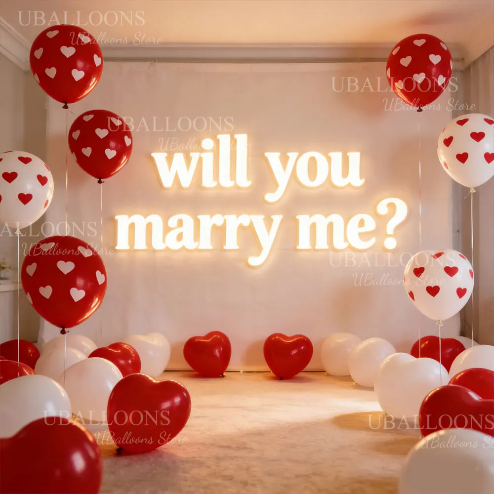 10/30/50 Stück weiß rote Herzmuster Luftballons Herz bedruckte Latexballons für Hochzeit Verlobung Geburtstag Valentinstag Dekor – Detail 4