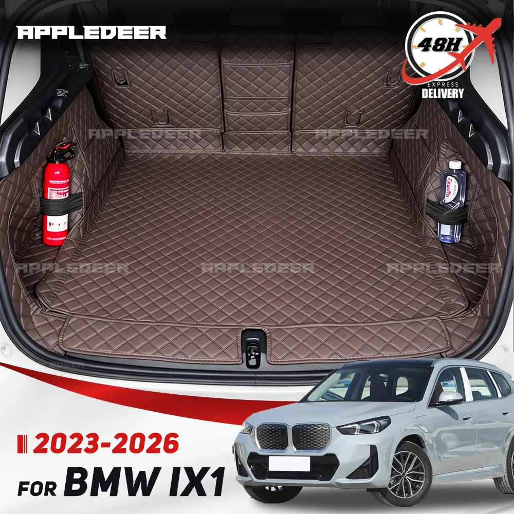 

For BMW iX1 2023-2026 2025 2024 Auto Full Coverage Trunk Mat Car Protective Pad Cargo Liner Interior Accessories