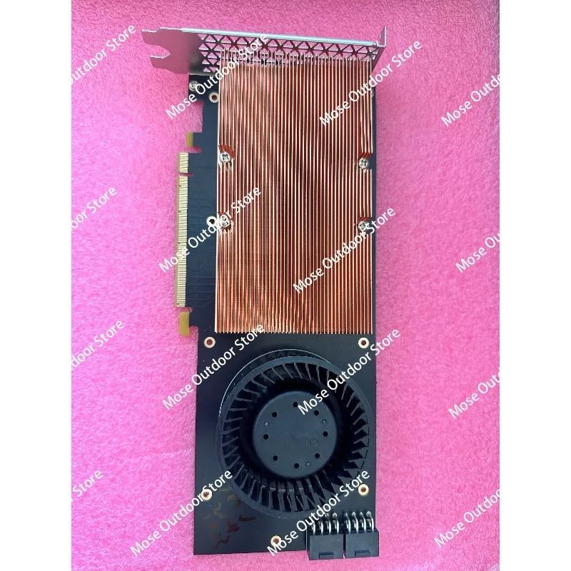 V100 SXM2 To PCIE Adapter Board, Solid Pure Copper with Fan, Second Generation Optimized Product