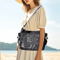Women Ita Bag Japanese Style Shoulder Purse with Clear Window Cartoon Book Bag Multi-pockets Adjustable Strap Trendy Outdoor Bag - Image 4