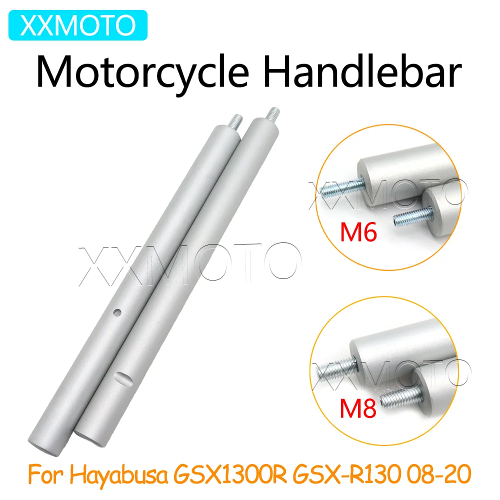 For Suzuki Hayabusa GSX1300R GSX-R1300 08-20 GSX 1300 R Aluminum Screw M6 M8 Handlebar Hand Grip Motorcycle Accessories