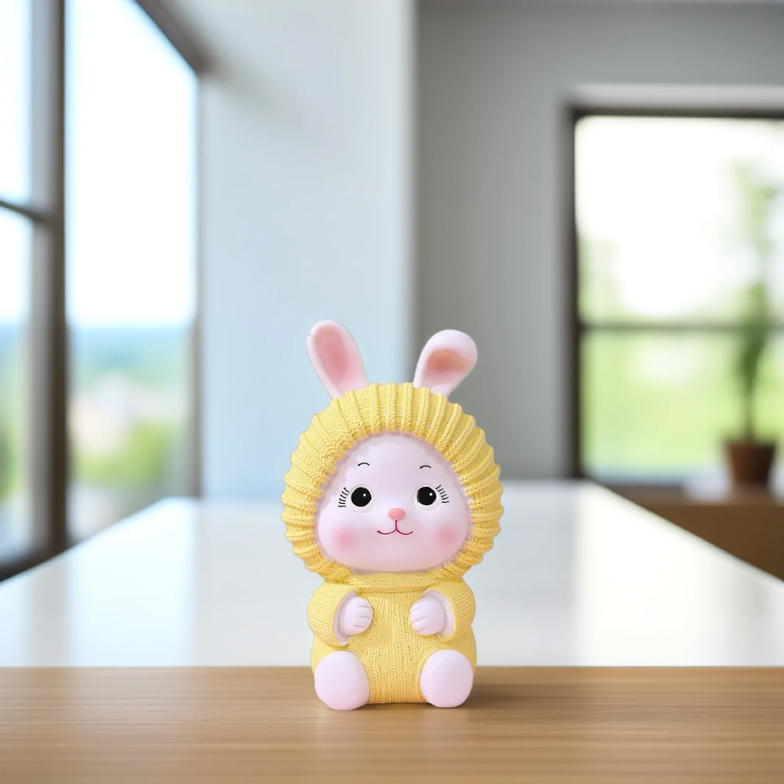 Vinyl Bunny Spaarpot Creatieve Muntautomaat Decoratieve Spaarpot Mooie Spaarpot voor Cadeau Vinyl Spaarpot Bunny-vormige Geldpot