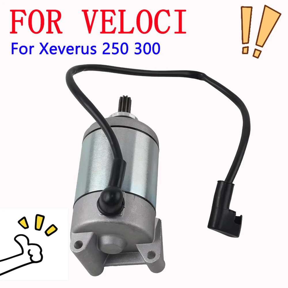 

Motorcycle Accessories Starter Motor 9 Tooth Gear Bike Moto Parts For Veloci Xeverus 250 300 Aggressor 250 zx2 Steeler 300 250