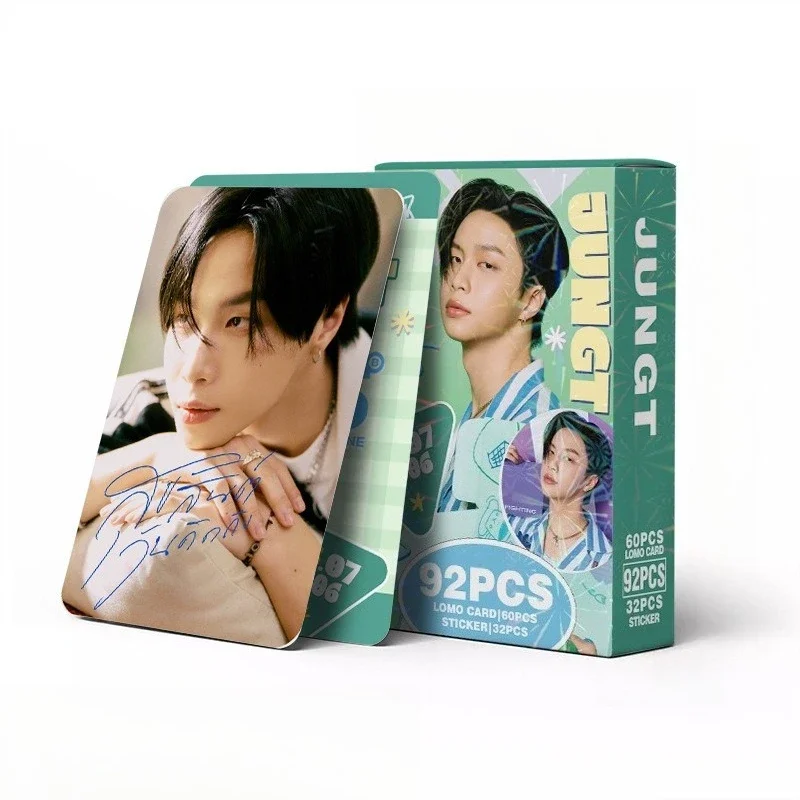 92pcs High-Definition Idol Portrait Photocards – Fan-Made Collection for JUNGT BUS Fans