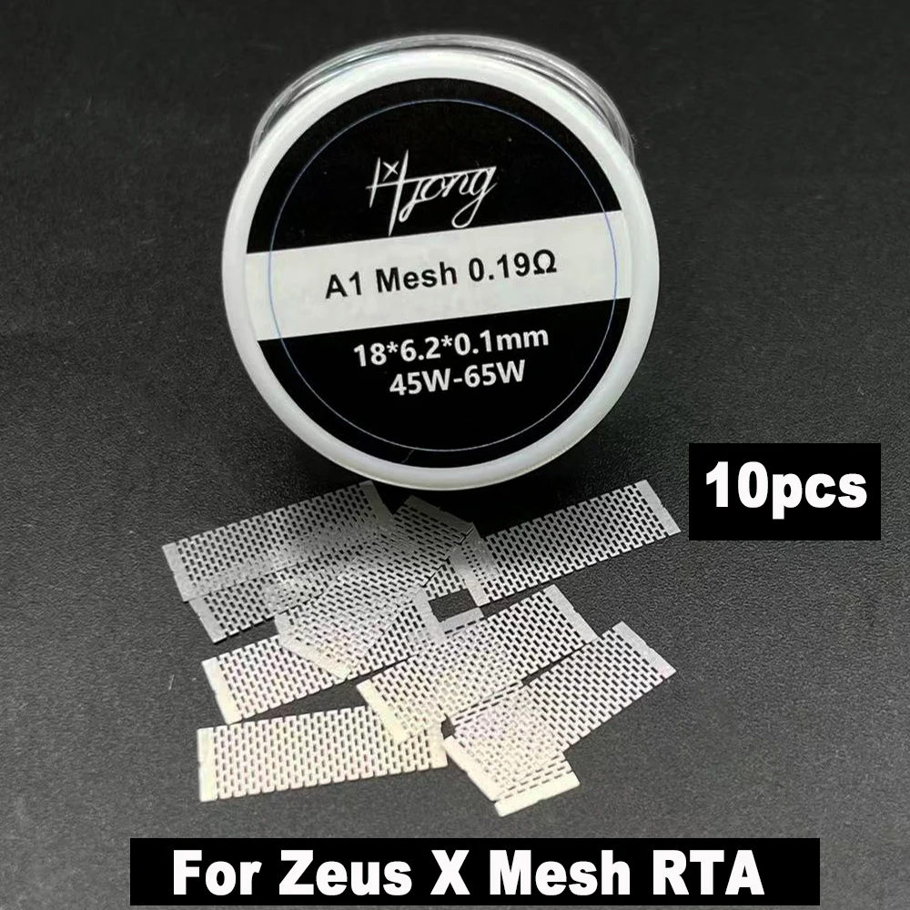 Zeus X Mesh Coil 0.17 0.19ohm Bubble Bulb Glass Tube 3.5ml 4.5ml Organic 3.0 Thread Cotton Ni80 A1 MTL Coil