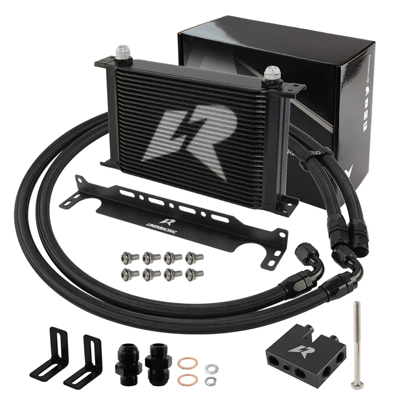 Aluminum Oil Cooler 25Row Kit Fit For BMW 335i 335xi 335ixDrive-Sedan E90 335is 335xi 335i xDrive-Coupe E92 335i Convertible E93