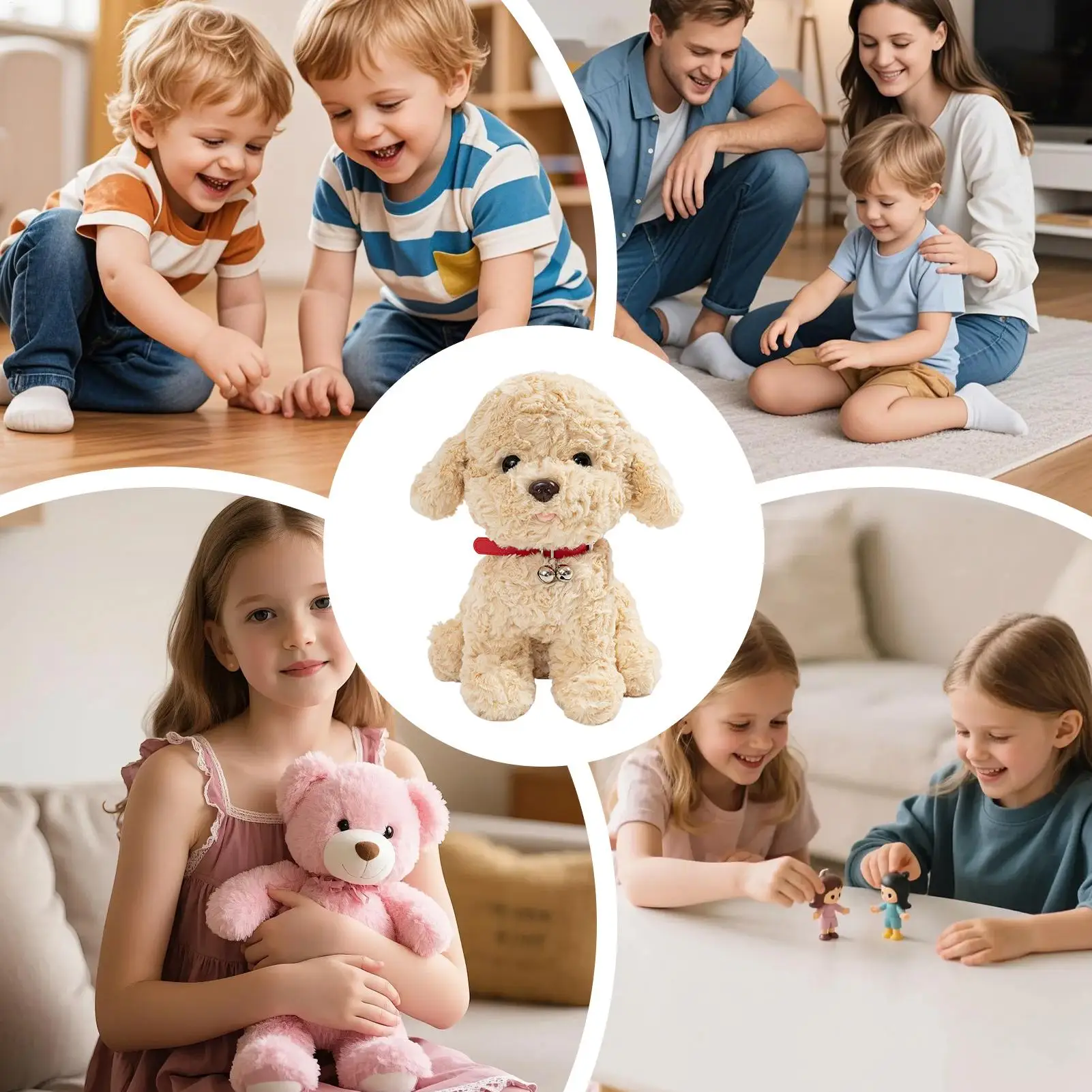 

Robot Puppy Plush Toy Electronic Walking Talking Interactive Toy Robot Dog Realistic Animal For Boys Girls Family Friends Youth