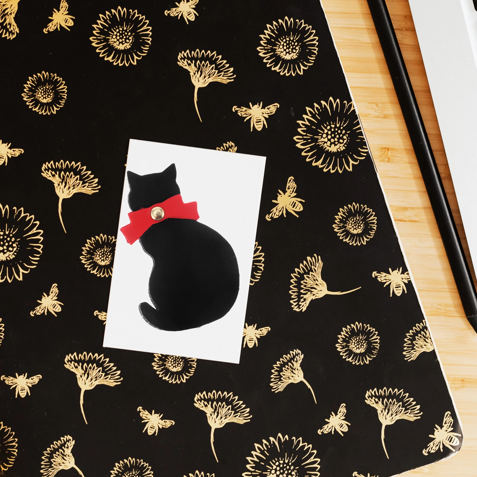 

3pcs Bookmarks For Students Pu Bookmark Mini Travel Book Bookmark Cat Book Mark Clip Cute Lover Gift