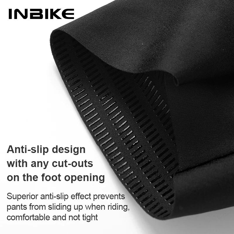 INBIKE Men\'s Cycling Bib Shorts 3D Padded  MTB Bike Shorts Pants Man Road Cycling Pants Bicycle Shorts Tights UV Protection