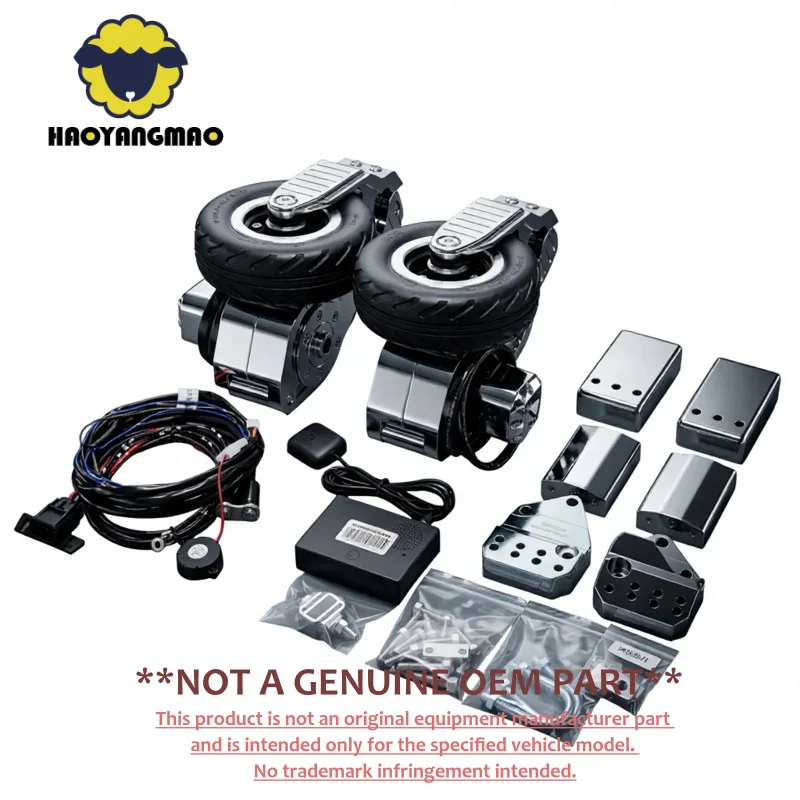 New Chiefdom Motorcycle Rear Landing Gear Automatic Retractable Anti-Tip Safety Wheels Stabilizer for FLH Road Street Glide