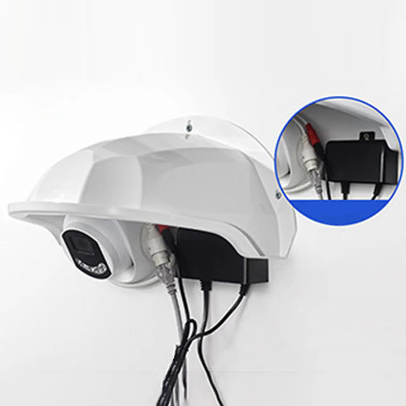 Security Camera Top Cover Protective Roof Accessory Simple Installation Professional Durable Waterproof Rain Sun Shade Universal