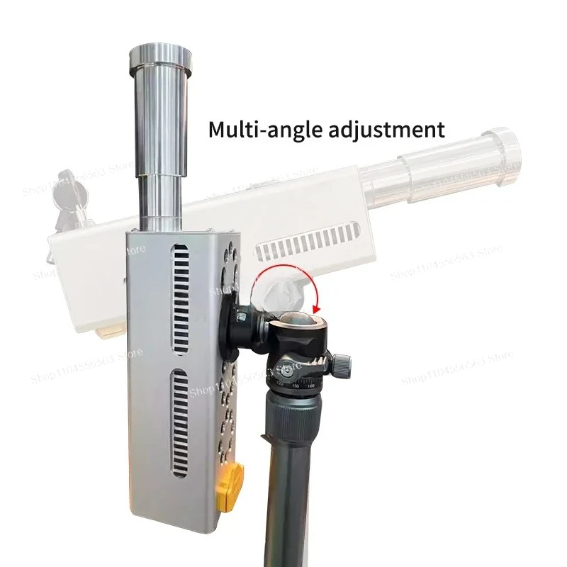 ​ ​ 260W 휴대용 레이저 장애물 제거 시스템, 텔레스코픽/회전 렌즈, 원격 점화 및 맞춤형 20-50M 범위 ​ ​