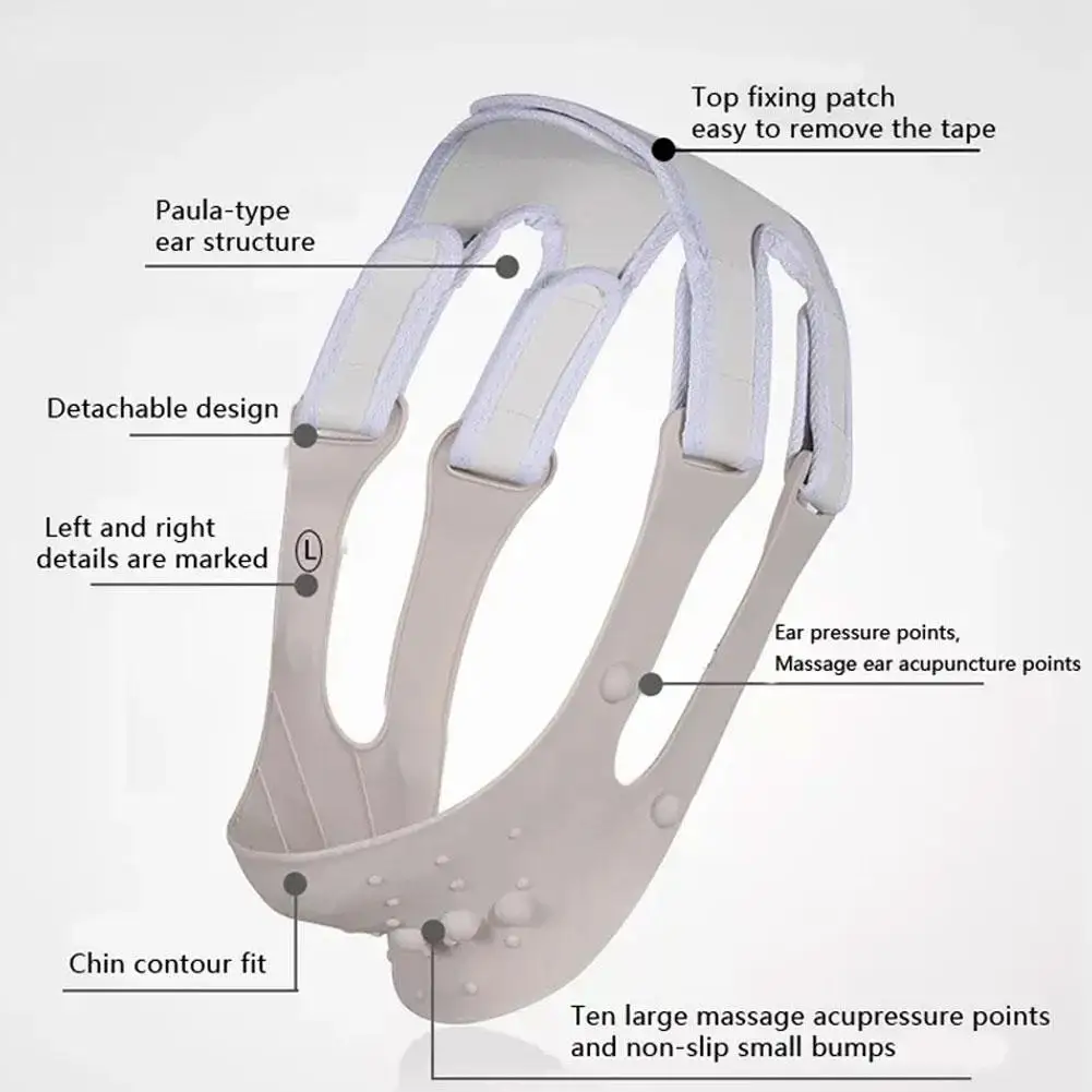 Kinwang Siliconen Gezicht V Lijn Afslankende Bandage Lift Up Vrouwen Rimpel Verzorging Schoonheid Gezichtsvormer Anti Riem Gezichtshuid K5o2