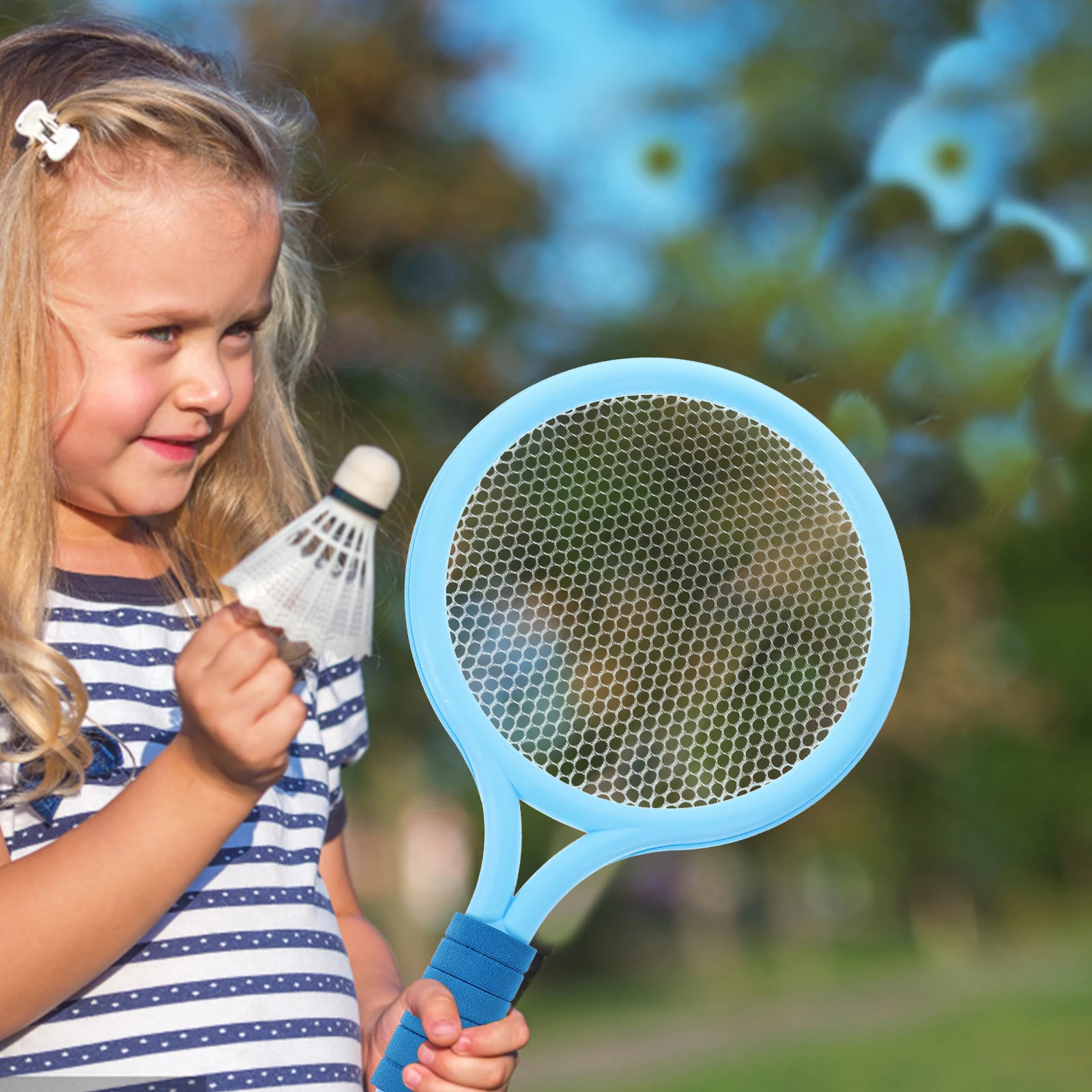 

2Pcs Tennis Outdoor Sports Plastic Racket Toy Durable Plastic Racquet Children Fitness Racket For Kids Equipment