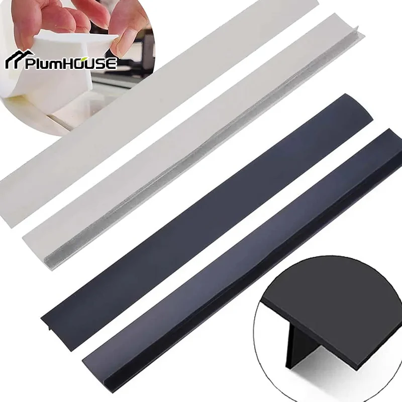 

2 комплекта силиконовых заглушек для зазоров между плитой и столешницей, для уплотнения зазоров 4-25 мм между бытовой техникой, столешницами и мебелью