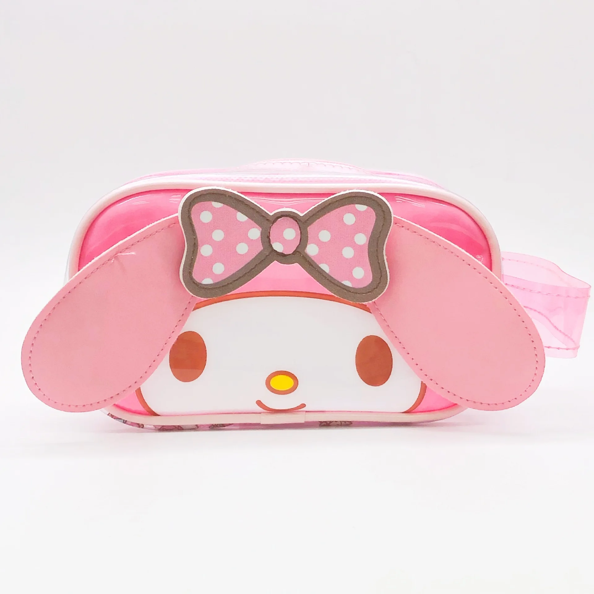 

Hello Kitty Cute Cosmetic Bags Sanrio Storage Box Kawaii Toiletry Pouch Make Up Case Lipstick Bag Makeup Purse Organizer Zipper