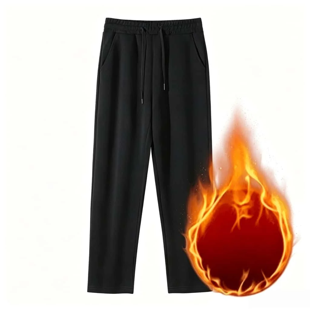 Mens Office Formal Straight Fit Business Trousers Soft High Drape Breathable Lightweight Dress Pants for Men