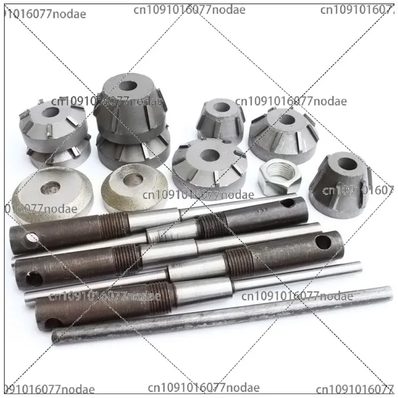 Trailer 40Pcs Valve Seat Reamer Valve Seat Cutter Vehicle Comprehensive Auto Repair Tool Set High Quality Valve Repair Tools