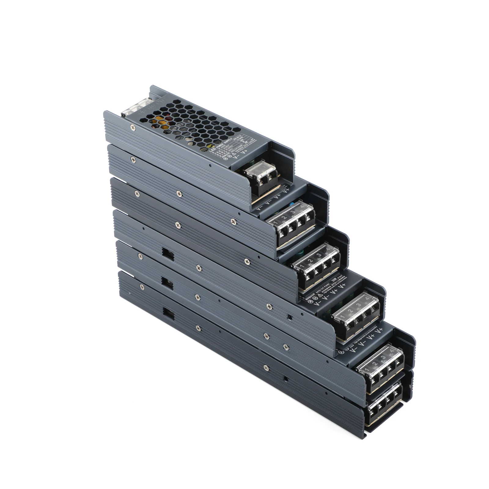 US Ultra-thin long strip switching power supply AC110-264V to DC12V 120W  power switch adapter transformer for LED