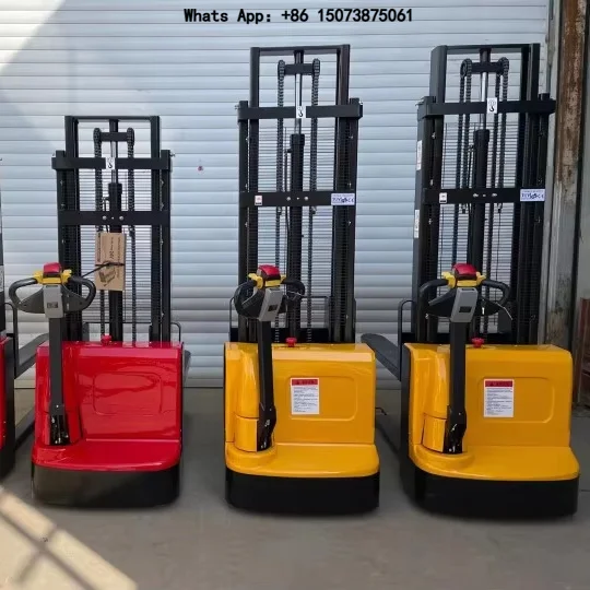 Customized electric forklift stacker forklift 1.5 tons 2 tons lifting height 3m all-electric forklift stacker