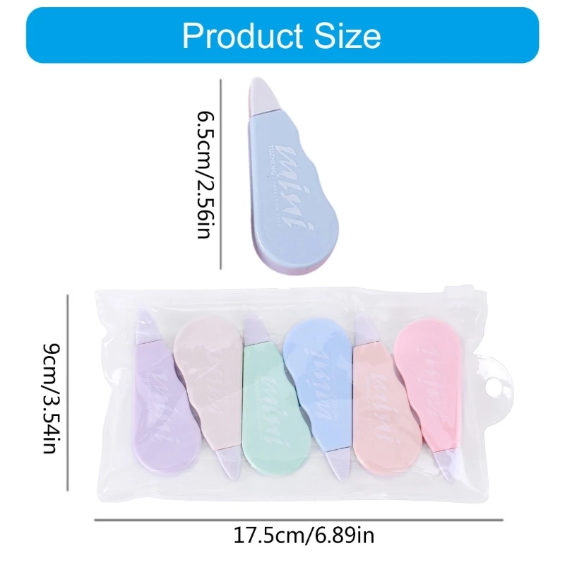 Многоразовая белая корректирующая лента для записей в журнале для учащихся-учителей