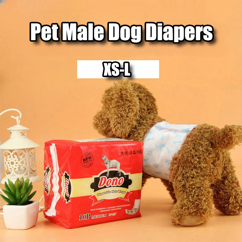 Universal Male Dog Diapers Highly Efficient Water-absorbent Anti-menstrual Leakage Dry Disposable Sanitary Underwear Pet Diapers