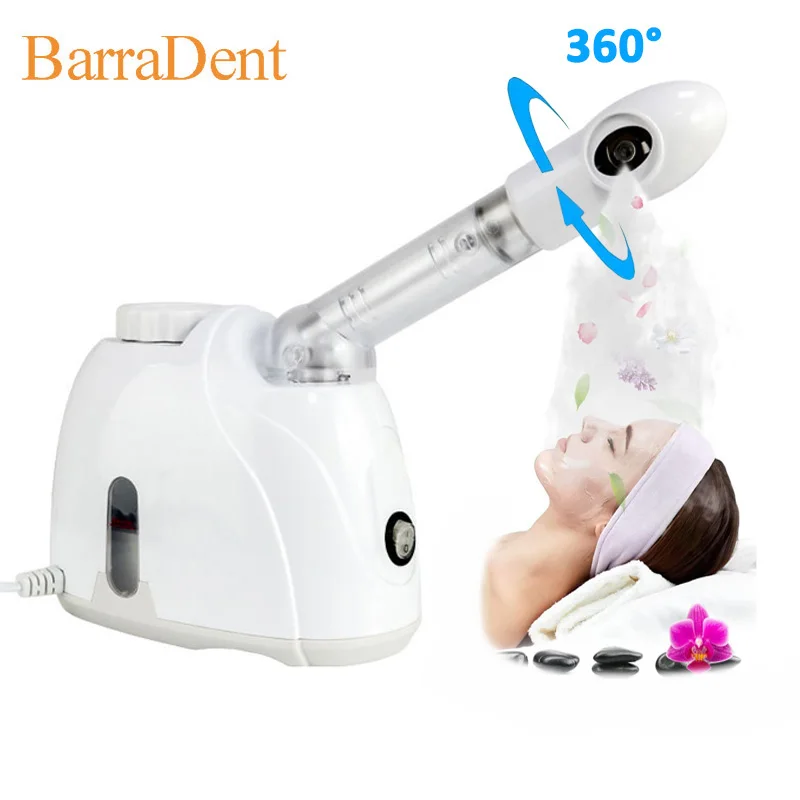 350W Ozone Hot Spray Steaming Instrument Moisturizing Nano Spray Humidifier Facial Cleaning Spa Salon Skin Care