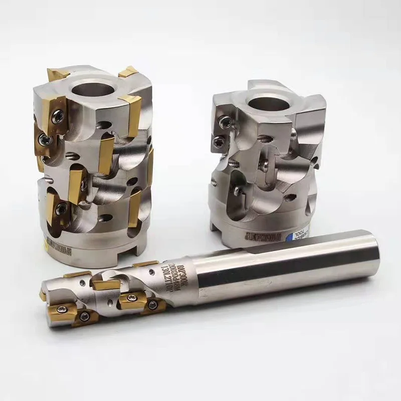 

CNC Roughing Machining BAP400R Corn Milling Cutter Indexable Helical Type APMT1604 Insert & Tool Holder