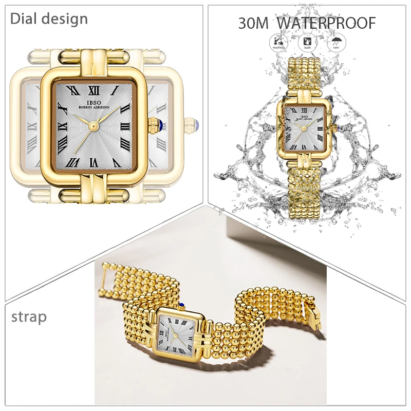 Eleganti orologi da donna quadrante in argento orologio da polso Casual in acciaio quadrato regali femminili piccoli orologi da polso al quarzo di moda da donna di lusso