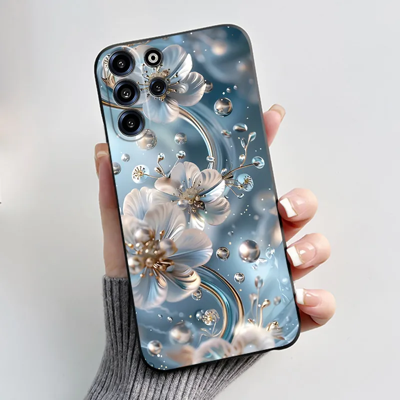 For Doogee B10 Pro Case Luxury Fashion Butterfly Flowers Black Jelly Soft TPU Silicone Back Cover For Doogee B10Pro Phone Casing